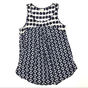 Anthropologie SPARROW Ikat Print Tank Top - Sz XS